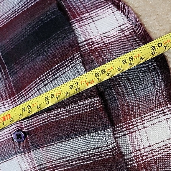 Paper Moon Plaid Button Down Shirt US S - Picture 7 of 11